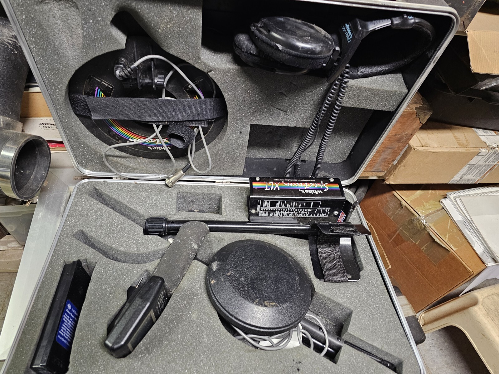 WHITES SPECTRUM XLT SERIES METAL DETECTOR Untested eBay