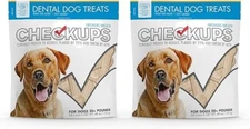 Checkups Dental Dog Treats 24-pack (48oz) - 2 pack
