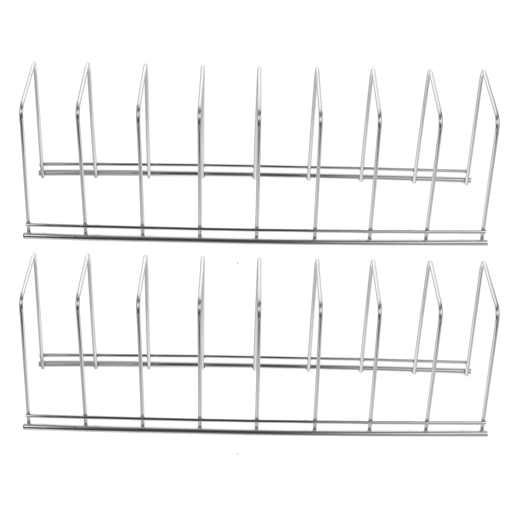 Metal Pan Lid & Plate Organizer Rack for Kitchen eBay