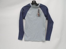 JET PILOT JP16525-S-GRY MR.CORPO MENS LONG SLEEVE RASH GUARD SHIRT GRAY SMALL