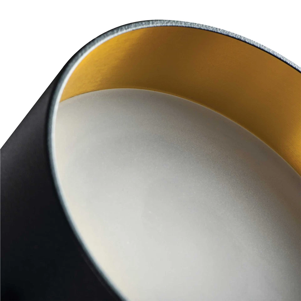 4er Set Sudara Design LED Einbauspot schwarz gold indirektes Licht Downlight - Bild 4 von 4