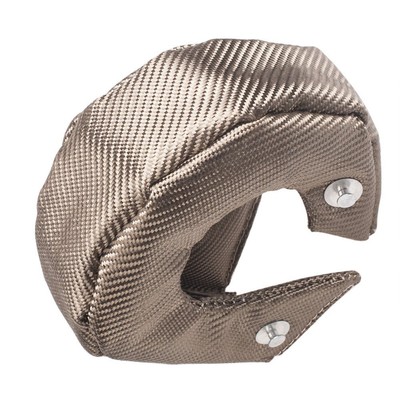 1PC Heat Shield Barrier Turbocharger Cover Wrap T3 Titanium Fiber Turbo Blanke