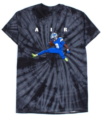 Jameson Williams Detroit AIR TIE DYE Shirt T-Shirt