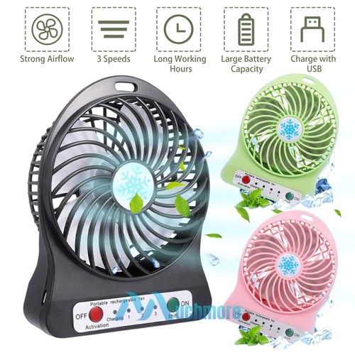 Neck Hanging Fan Cooling Air Cooler Little Electric Air Conditioner Foldable New - Picture 22 of 75