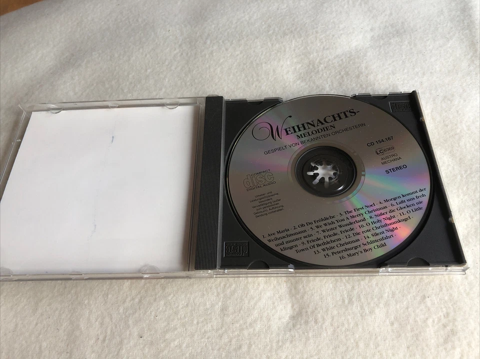 Weihnachts-Melodien gespielt von bekannten Orchestern -CD Zustand Neuwertig - Bild 3 von 4