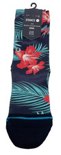 Stance, Kids' Tropical Flower Crew Socks. Size: Youth 3-5.5