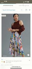 Anthropologie A-Line Midi Skirt NWT Size 6