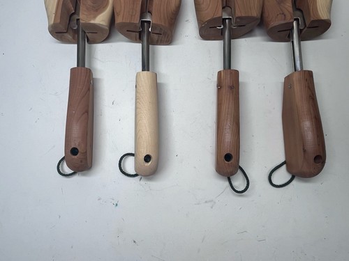 Woodlore Split Toe Adjustable Shoe Tree Wooden Cedar Forms Unisex Size 12 - Picture 5 of 7