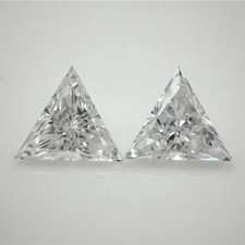 Loose CVD Lab-Grown Diamond 8.5 to 9.00 mm Trillion D Color IF Clarity Certified