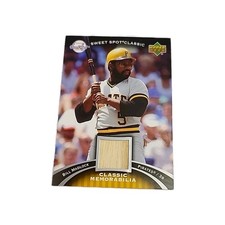 2007 Upper Deck Classic Classic Memorabilia Bill Madlock #CM-BM