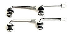 4 3.30 Chrome Tire Valve Stems 90 Degree Angle For 3-piece Wheels Enkei... 4 3.30 Chrome Tire Valve Stems 90 Degree Angle For 3-piece Wheels Enkei...