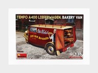 Miniart 38066 Tempo - A400 Lieferwagen 3-Rad BäCkerei Van Lkw 1962 - 1/35