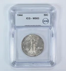 1944 Walking Liberty Half Dollar MS63 ICG *4946