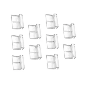 10PCS/Set Acrylic Aquarium Glass Cover Bracket Holder For Rimless Fish Tank