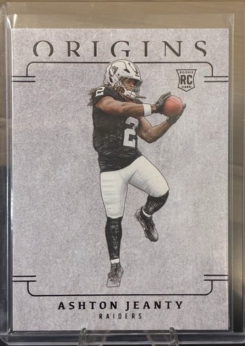 Ashton Jeanty #10 2025 Panini Origins Blank Slate card