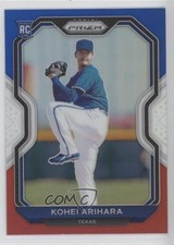 2021 Panini Prizm Tier II Red White & Blue Prizm Kohei Arihara #164 1n0