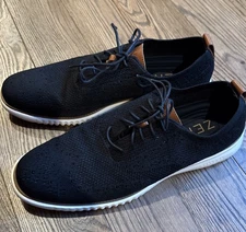 Cole Haan Zero Grand Men's Knit Lite Wingtip Oxfords Dress Shoes Size 12 Black
