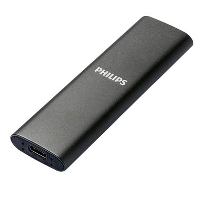Philips Externe SSD 250 GB - Ultra Slim SATA Ultra Speed USB-C [ohne Verpackung]