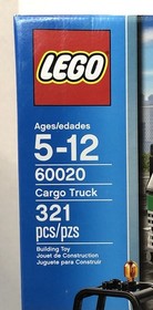 Lego City 60020 Cargo Truck With Three Mini Figure New Factory Sealed Retired