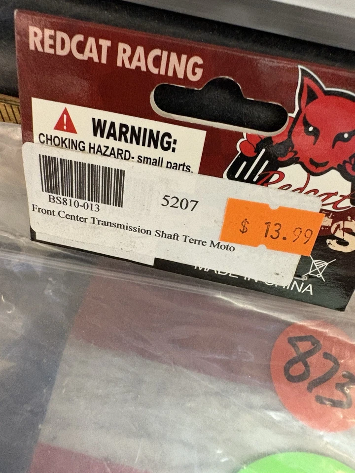 REDCAT RACING BS810-013 Front Center Transmission Shaft  TERREMOTO 1pc. - Image 3 of 4