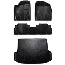 Smartliner Black 1st & 2nd Row Floor Liners & Cargo Liner for BMW X2