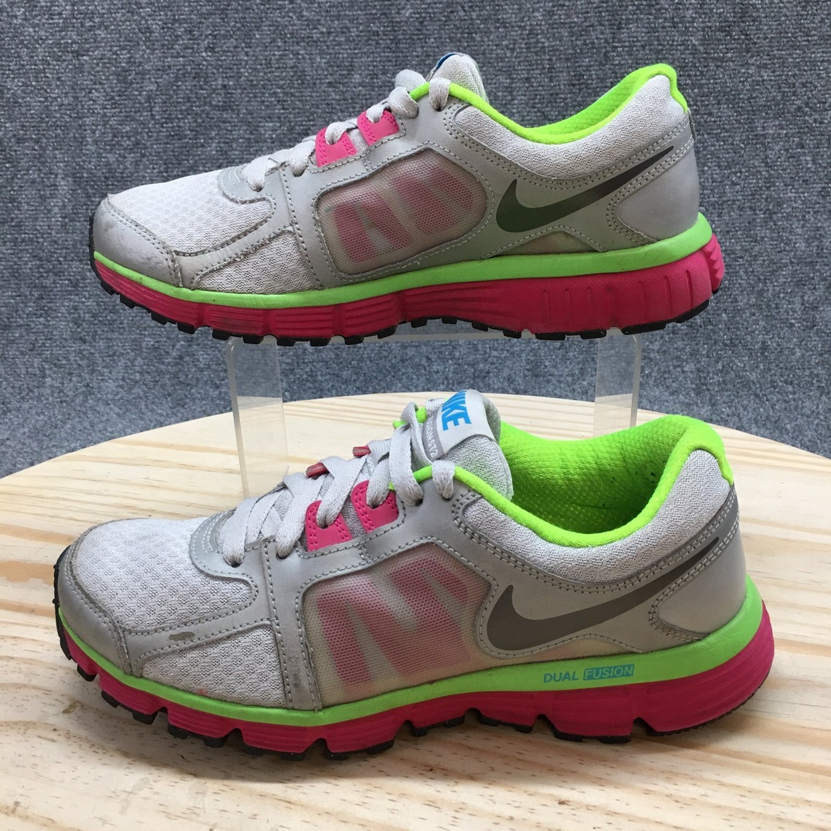 Size 8.5 - Nike Dual Fusion ST 2 Low Silver W for sale 