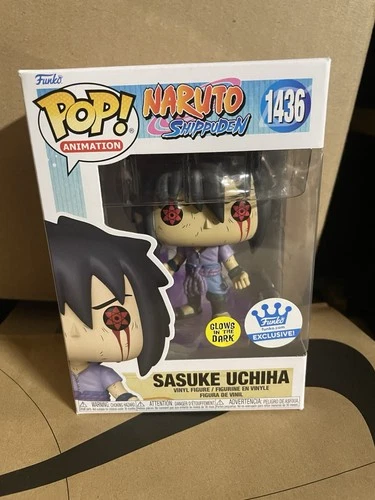 Funko Pop! Vinyl: Naruto Shippuden Sasuke Uchiha Glow #1436
