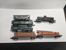Vintage American Flyer S Gauge Train Car Lot Of 7 Pcs