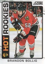 2012-13 Score #515 Brandon Bollig HR RC - HKY