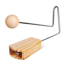 Vibraslap Musical Instrument Wooden Handheld Latin Percussion Sound Effect Po...