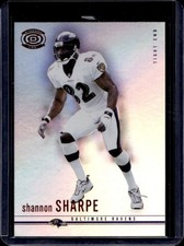 2001 Pacific Dynagon Shannon Sharpe Red #/99 Ravens