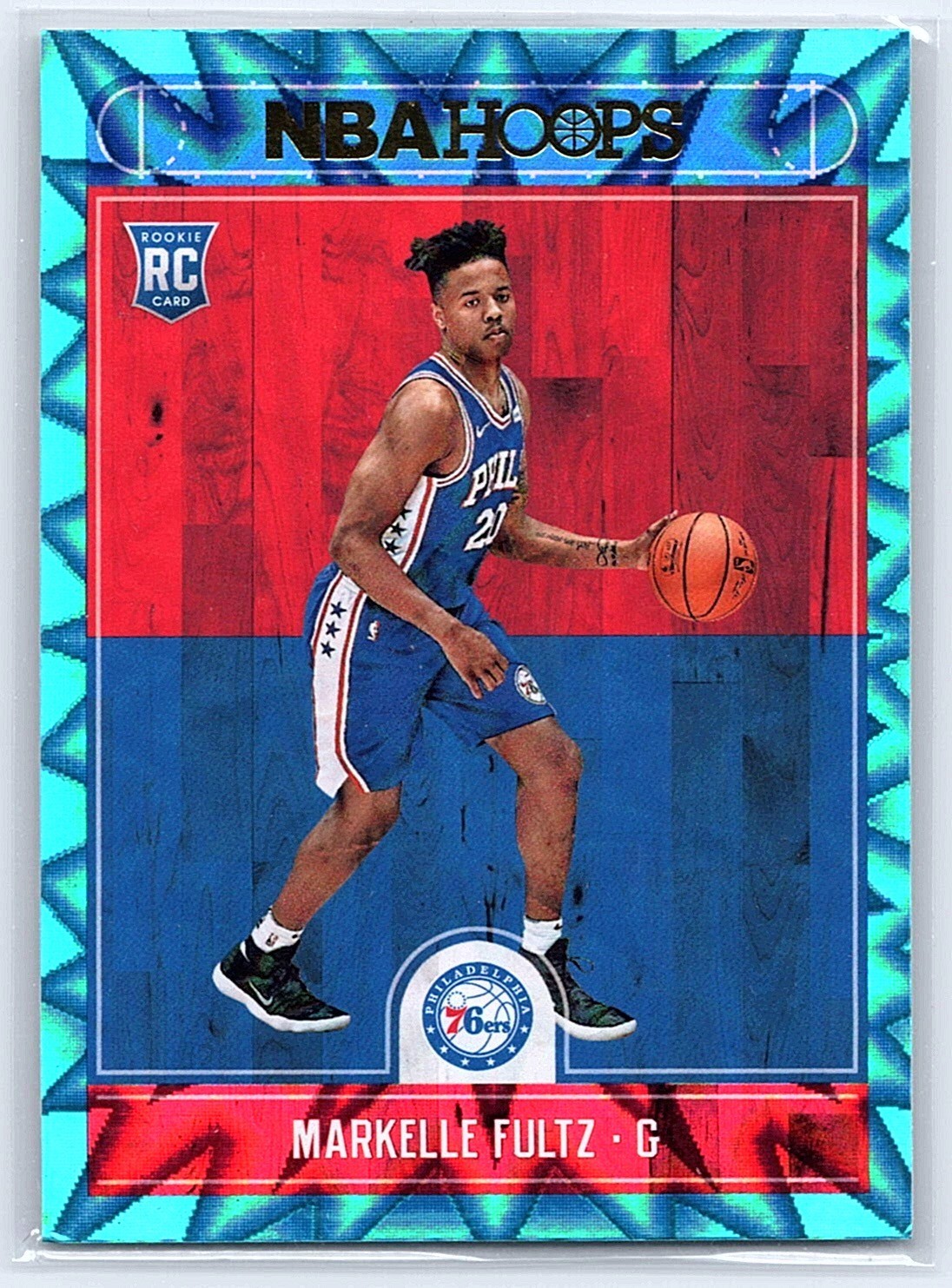 MARKELLE FULTZ - 2017-18 Panini Hoops #251 - Rookie RC - Teal Explosion