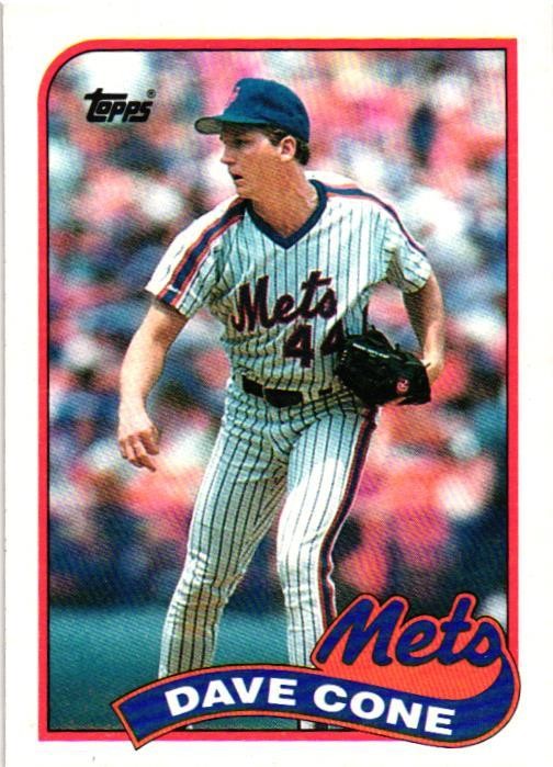 1989 Topps #710 Dave Cone