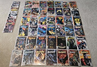BATMAN LOT of 52 HUGE RUN #190-700 TONS of KEYS 190,200,296,359,366,368,423,500+