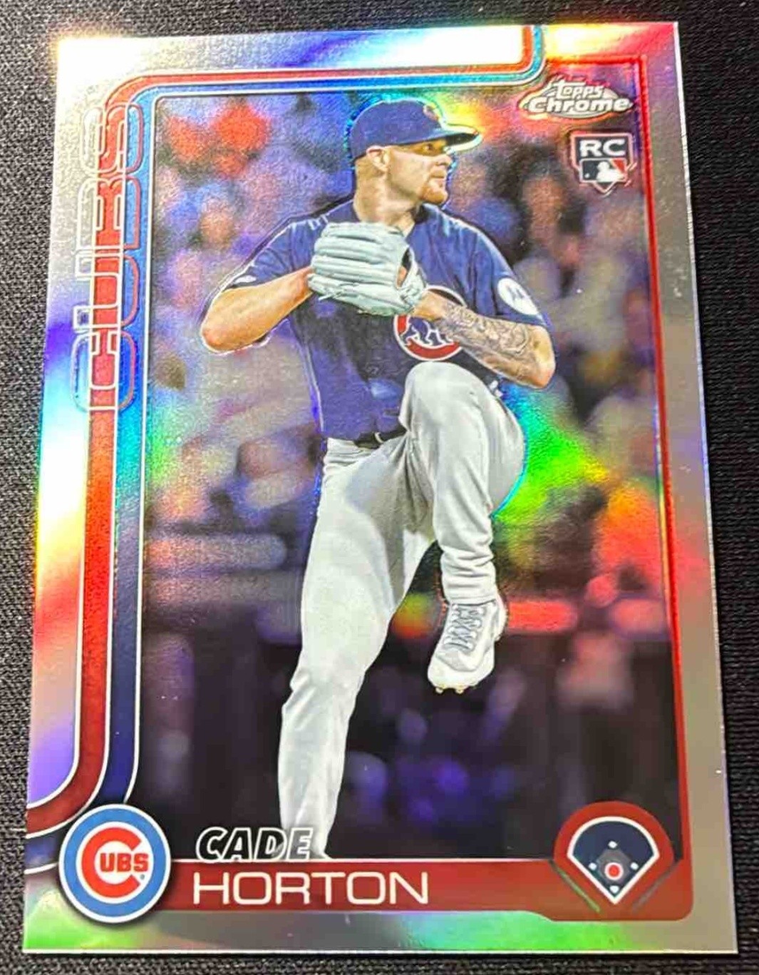 2025 Topps Chrome Update Cade Horton Rookie #USC63 Refractor (RC) Cubs