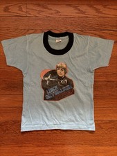 Vintage 1983 Star Wars LUKE SKYWALKER ROTJ Jedi Underoos T-Shirt Kids Medium 6-8