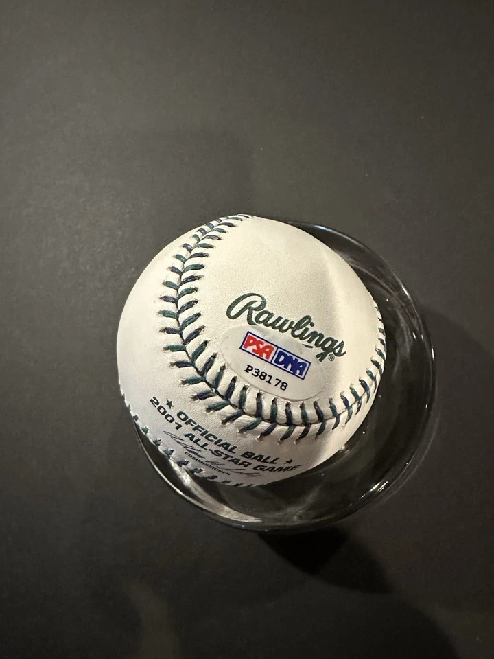Edgar Martinez Mariners HOF Signed Auto PSA/DNA 2001 All Star Game 116 Wins Ball - Image 2 of 4
