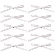 Women Hair Clips Set - Long Tail Ribbon Bow Clips, Ponytail Holders, Claw Cli...
