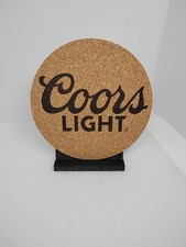 Coors Light Laser Engraved Cork Coaster For D...
