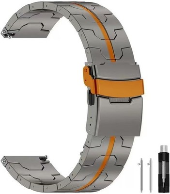 Universal Titanium Strap Compatible with Samsung Galaxy Watch 7 20mm 22mm
