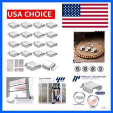 40 Pack Window Screen Spreader Bar Clips, Screen Retainer Clips for 5/16" Fra...