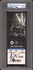 Shai Gilgeous-Alexander Signed Rookie Season Ticket Stub 10/21/2018 PSA/DNA AUTO