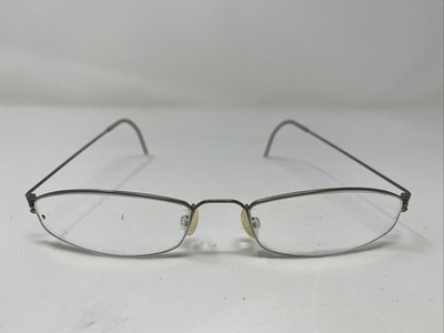 Lindberg Denmark HERMES COLOUR 10 51-19-140 Silver Gray Eyeglasses Frame PL31