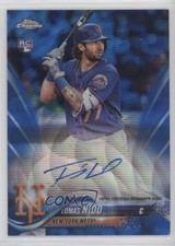 2018 Topps Chrome Rookie Blue Wave Refractor 72/150 Tomas Nido #RA-TN Auto gx1