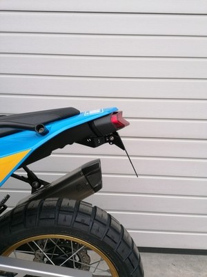 kurzer Kennzeichenhalter Yamaha XTZ 700 Tenere 2019-2026 Kennzeichenträger EVO