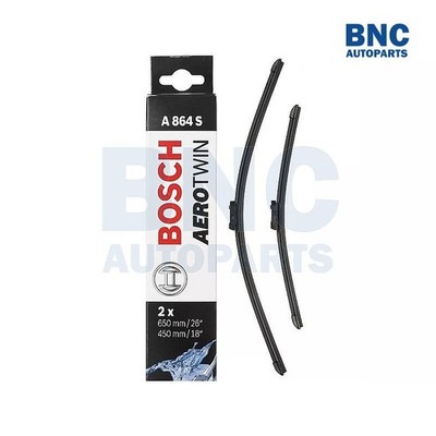 Bosch Front Aerotwin Wiper Blade Set Fits Audi A3 2012-2016