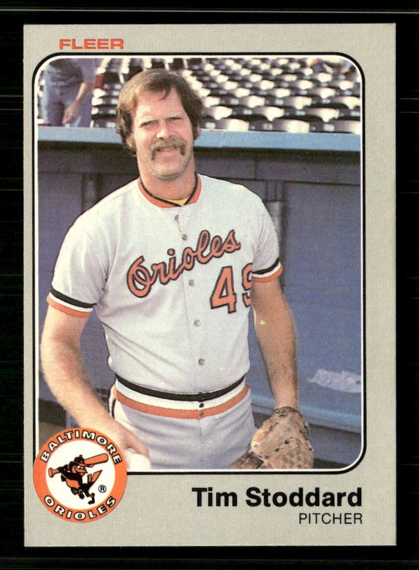 1983 Fleer #75 Tim Stoddard