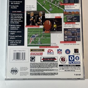 Madden NFL 97 (Sega Saturn, 1996) CIB Complete - Tested & Working