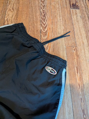 Adidas Climacool Track Pants Uomo Taglia S Nero Bianco 27,5" Cuciture Interne Logo Nylon - Foto 18 di 18