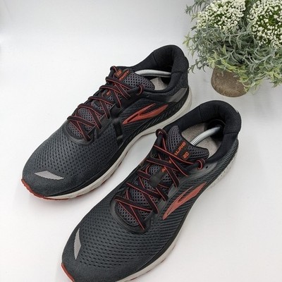 Brooks Adrenaline GTS 20 Black / Ebony / Ketchup Road  display picture 3